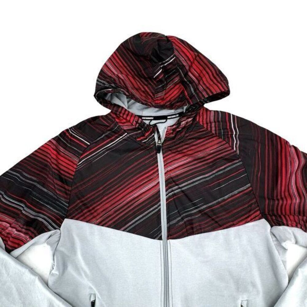 Nike Windrunner Hooded Jacket Draw‎ String Hood Full Zip Men's Medium - Picture 6 of 10